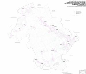 Карта границ населенных пунктов в растровом формате - копия